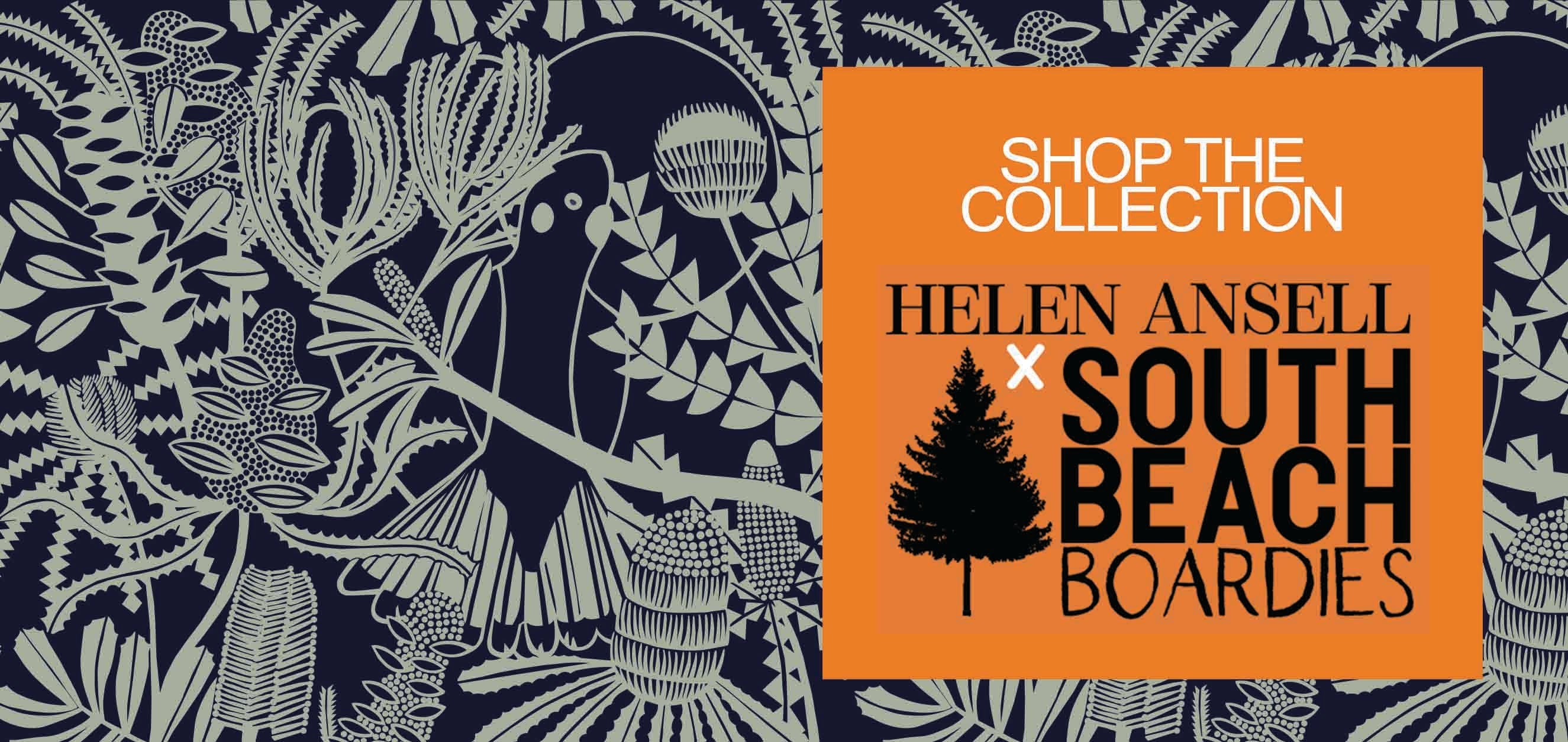 Helen Ansell x South Beach Boardies Collection