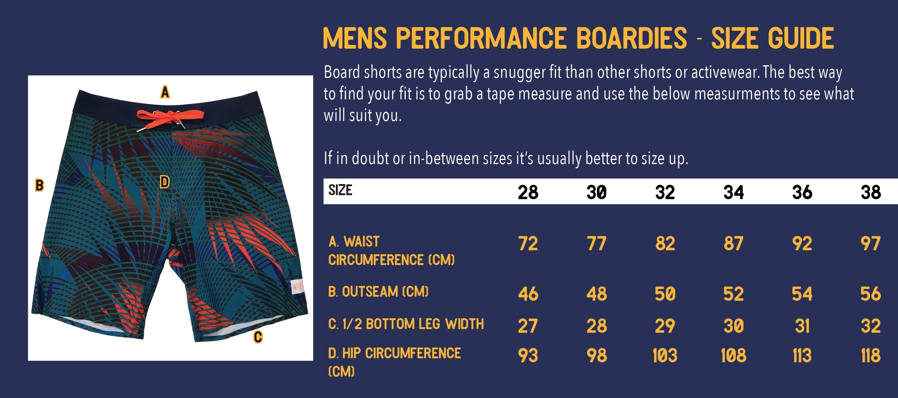 Men's Performance Boardies: Jellyfish
