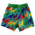 South Beach Boardies Kids Stretchy Trunks made from recycled plastic bottles, Aussie Pride Kanagaroos print, back