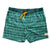 South Beach Boardies Men's Stretchy Trunks made from recycled plastic bottles, Seagrass front view