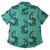 South Beach Boardies Women's Eucalyptus Tencel Cubano shirt in Mermaid, front .psd