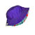South Beach Boardies reversible bucket hat from recycled plastic bottles, Aussie pride kangaroo print, reverse solid colour