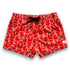 Women's Stretchy Shorts: Big Red Lobster