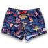 Women's Stretchy Shorts: Underwater