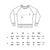 100% Recycled Sweatshirts by South Beach Boardies. size chart