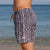 South Beach Boardies Mens Retro Trunks recycled Tribal side view