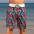 Board Shorts Mens Surfer Boardies recycled Sweet Pineapples front view