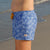 South Beach Boardies recycled plastic Womens Summer Shorts in Palmageddon, side view