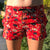 SBB Womens Summer Shorts in Garden Party, front view