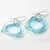 Smart Glass Small Wave Earrings (recycled)