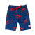 South Beach Boardies Kids Long Board Shorts in Dingo 3.0 print made from recycled plastic bottles, front