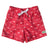South Beach Boardies Kids Retro Trunks made from recycled plastic bottles, I Love Dragonflies, front