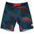 South Beach Boardies Mens Performance boardies made from recycled plastic botles, Frond print, front