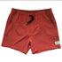 Men's Stretchy Solid-Colour Trunks: Rust