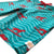 South Beach Boardies Mens Surfer Boardies made from recycled plastic bottles, Turquoise Dingo print, side