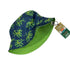 Reversible Recycled Bucket Hat: Leafy Seadragon