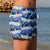 outh Beach Boardies recycled plastic Womens Summer Shorts in My Favourite Mermaid, right side view