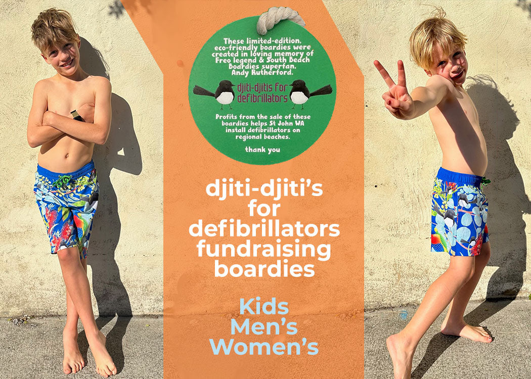Djiti-Djitis for Defibrillators Fundraiser Boardies