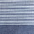 Freostyle Denham navy blue striped Turkish Towel with pocket, close up