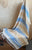 Atrani Turkish Towel with Pockets, by Freostyle, displayed.