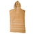 Freostyle Kids Turkish Cotton Wrinkle Poncho in Yellow, back view