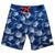 Mens Surfer Boardies from Recycled Plastic Bottles, Baller football print front