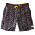 Mens Surfer Boardies from Recycled Plastic Bottles, Numbat print front view