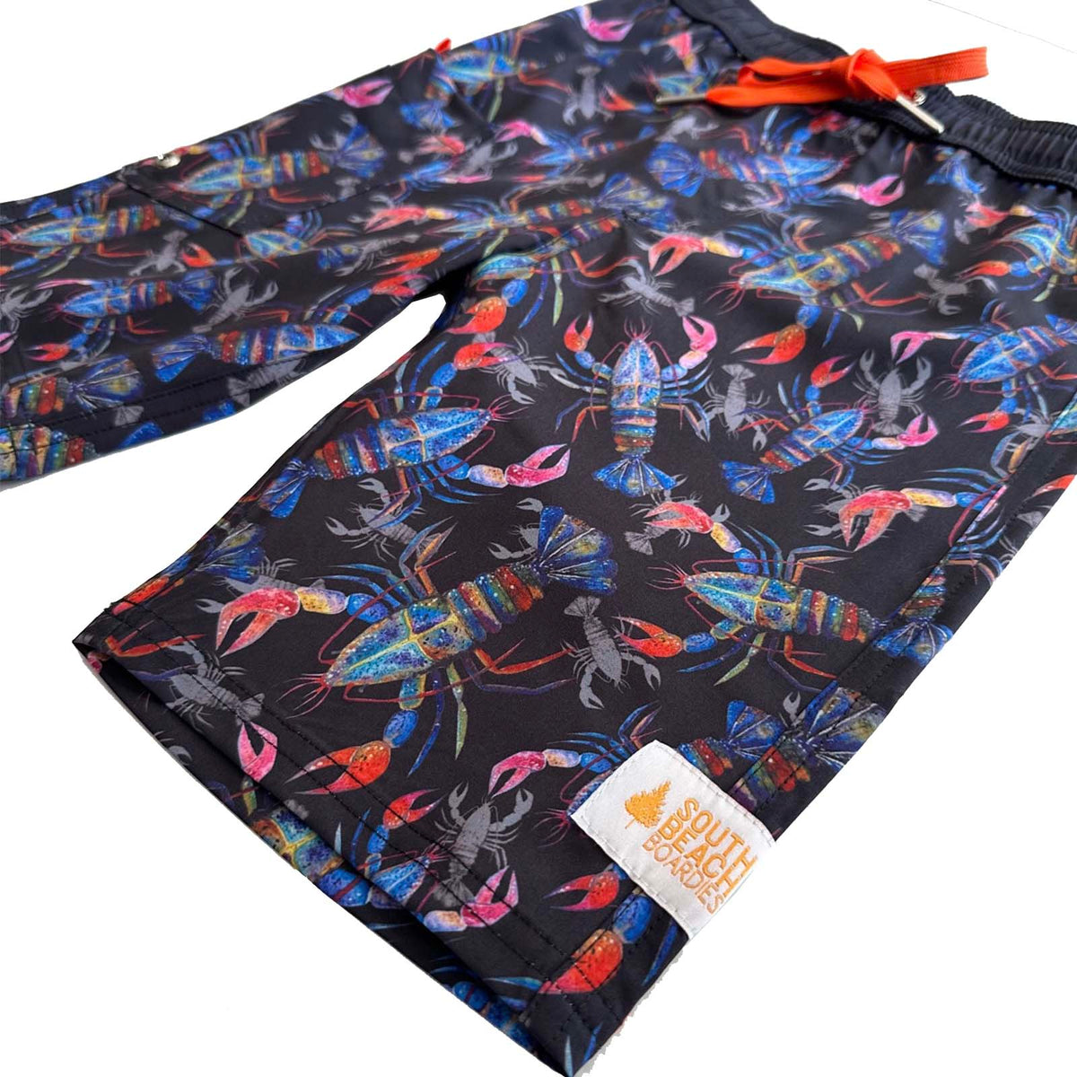 Snapper Rock- Boys Oceanic Sustainable Boardies: Blue - A La Plage Snapper Rock- Boys Oceanic Sustainable Boardies: Blue - A La Plage