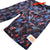 South Beach Boardies Kids Long Board Shorts in Rock Lobster print made from recycled plastic bottles, side view