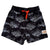 South Beach Boardies Kids Stretchy Trunks made from recycled plastic bottles, Anglerfish print, front view.
