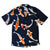 South Beach Boardies Men's Cubano Shirt made from Eucalyptus Tencel in Feeling Koi print, front