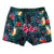 South Beach Boardies Men's Stretchy Trunks made from recycled plastic bottles, Aussie Birds back view