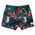 South Beach Boardies Men's Stretchy Trunks made from recycled plastic bottles, Aussie Birds front view
