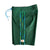 South Beach Boardies Mens Performance boardies made from recycled plastic bottles, Frond print, side closeup