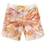 South Beach Boardies Mens Retro Piping boardies made from recycled plastic bottles, Cactus print, front view 