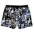 South Beach Boardies Mens Stretchy Trunks made from recycled plastic bottles, Dogs are the best people print, back 