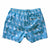South Beach Boardies Mens Stretchy Trunks made from recycled plastic bottles, Pelican Briefs v2 print, back view