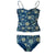 South Beach Boardies WOMENS Matching tankini and Bottoms FROM RECYCLED PLASTIC BOTTLES In Bloom print