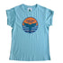 Women's 100% Organic Cotton T-Shirt: Tail (Clean Seas Please)