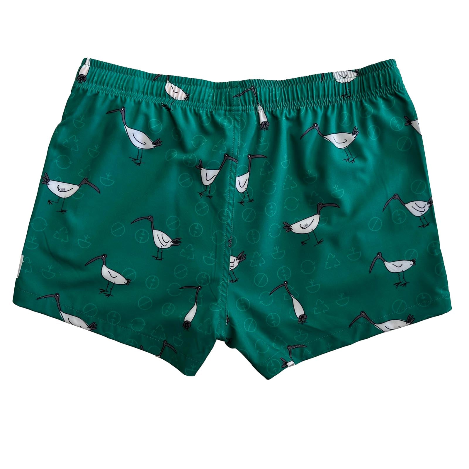 Women's Stretchy Shorts: Bin Chickens