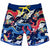 South Beach Boardies made from Recycled Plastic Bottles Mens Retro Piping boardies made from recycled plastic botles, Year of the Dragon print, front view.psd