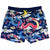 South Beach Boardies made from Recycled Plastic Bottles Mens Stretchy Trunks made from recycled plastic botles, Year of the Dragon print, back view