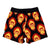 South Beach Boardies Kids Stretchy Trunks made from recycled plastic bottles, Orangutan print back