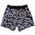 South Beach Boardies Kids's Stretchy Trunks made from recycled plastic bottles, Yanu Winja Yungurra CReations collaboration print back view