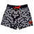 South Beach Boardies Kids's Stretchy Trunks made from recycled plastic bottles, Yanu Winja Yungurra CReations collaboration print front