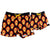 South Beach Boardies Matching Men's and Kids Stretchy Trunks made from recycled plastic bottles, Orangutan print