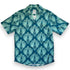 Men's Cubano Shirt: Peacock Blue