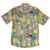 South Beach Boardies Men's Eucalyptus Tencel Cubano shirt in Durian et al