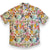 South Beach Boardies Men's Eucalyptus Tencel Cubano shirt in Rio, front view insta