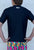 South Beach Boardies Men's Recycled Rashie UPF50+ Black, back view